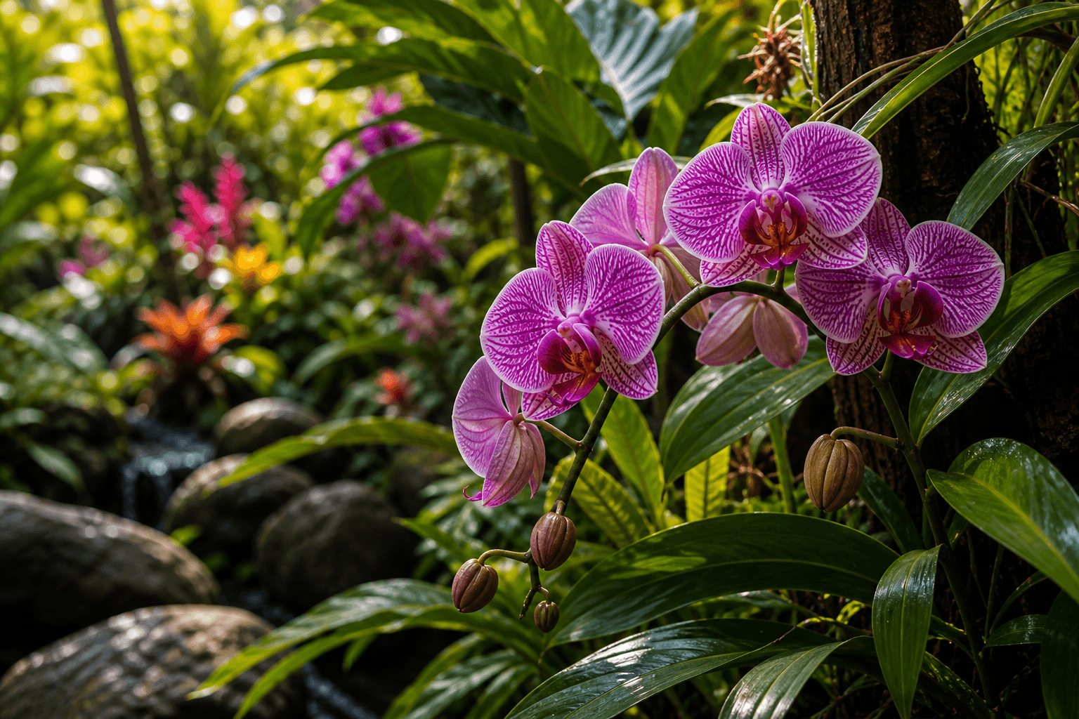 Orchidario at Loro Parque