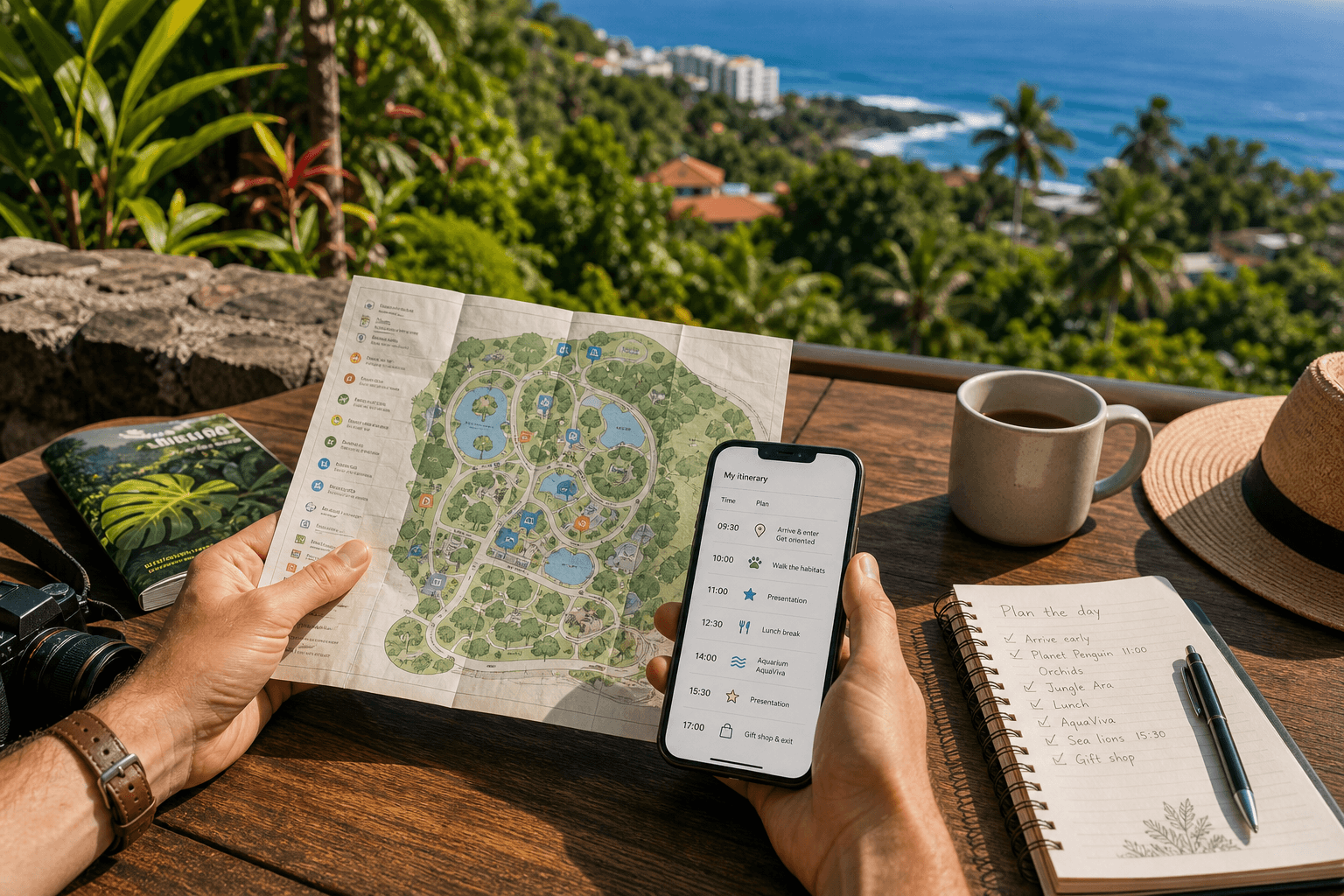 Planning a Tenerife route to Loro Parque